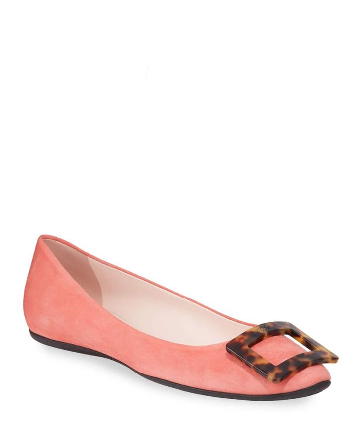 Gommette Turtle Ballet Flats