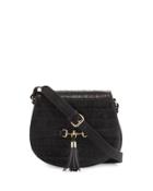 Asha Crocodile-embossed
