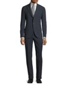 Men's Pinstripe Two-piece Wool