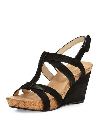 Trini Nubuck Wedge