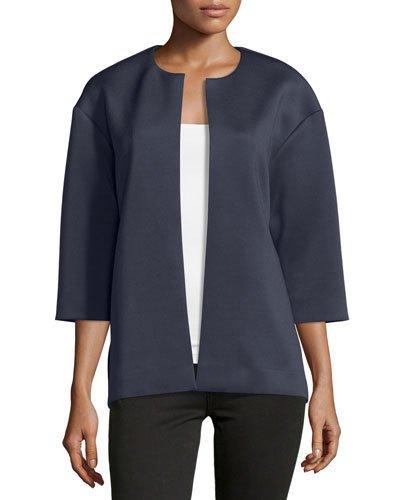 3/4-sleeve Jacket, Navy