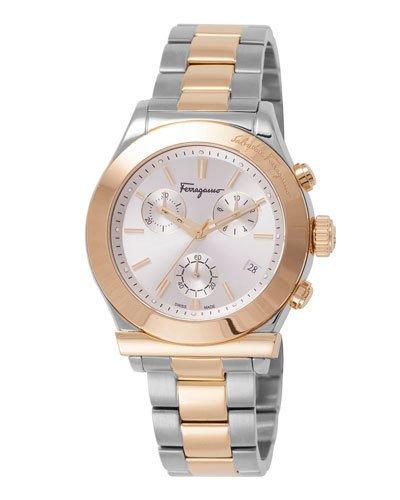 40.5mm 1898 Men's Two-tone Chronograph Bracelet Watch,
