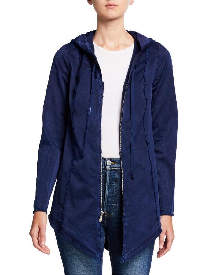 Katarina Hooded Handkerchief Cardigan