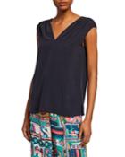 Nori V-neck Sleeveless Sandwashed