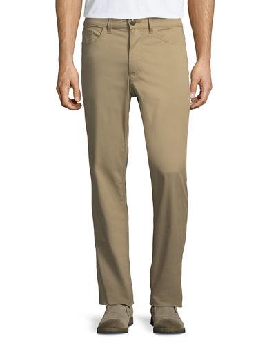 Five-pocket Straight-leg Trouser Pants