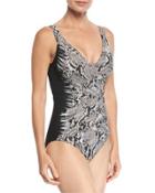 Argento Surplice One-piece