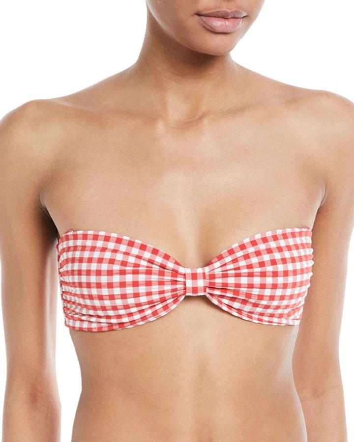 Gingham Knot Bandeau