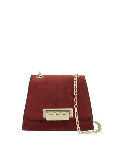 Eartha Iconic Suede Mini Chain Crossbody Bag
