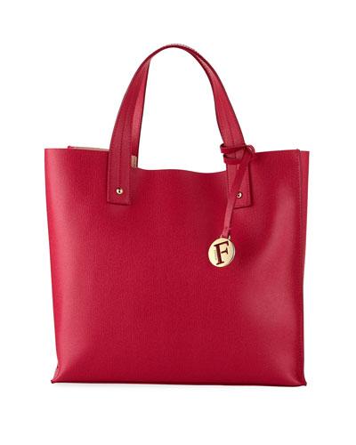 Muse Medium Saffiano Tote Bag, Pink