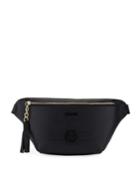 Roi Leather Tassel Zip Belt Bag