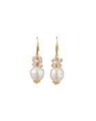 Single-drop Pearl Earrings