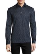 Teviglio M&eacute;lange Long-sleeve Polo