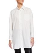 Ploc Oversized Button-down Top