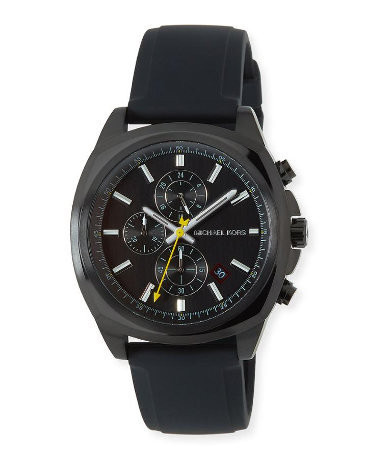 42mm Bryson Chronograph Watch W/ Silicone