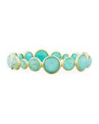 Rock Candy&reg; Lollipop&reg; 18k Quartz & Turquoise Doublet Bangle