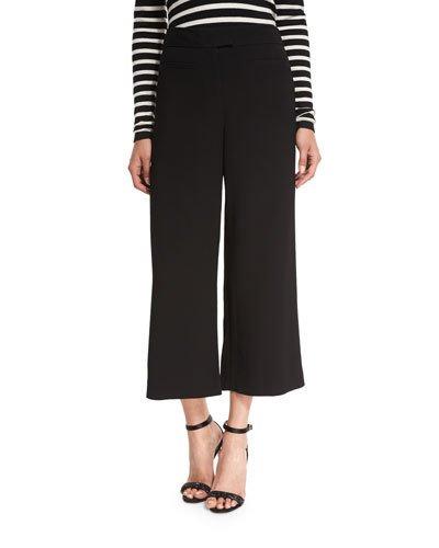 Lee Cropped Wide-leg Pants