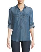 Angelique Chambray Popover Tunic