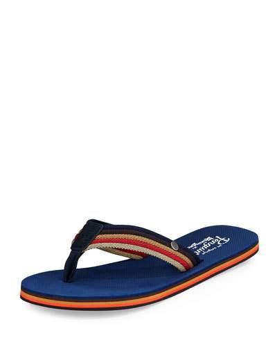 Colby Striped Thong Sandal,