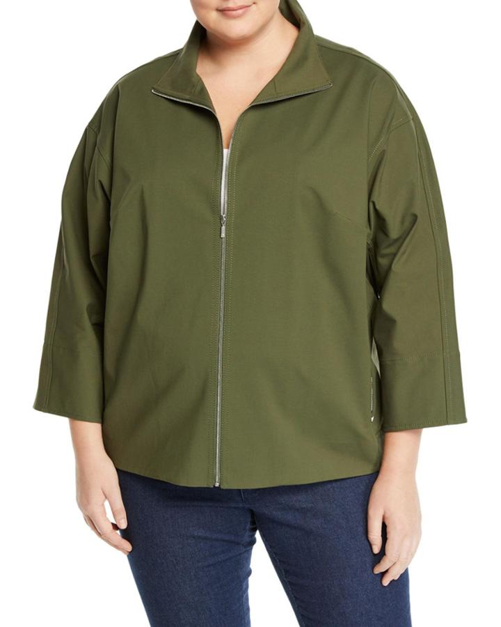 Ford Zip-front Collared Jacket,