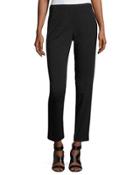 Sienna Slim-fit Stretch Pants, Black