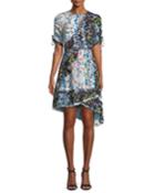 Siena Floral Vines High-low Dress
