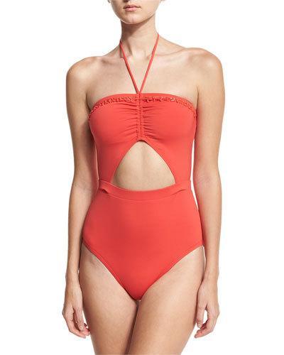 Beaded Halter Cutout