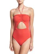 Beaded Halter Cutout
