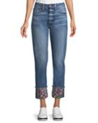 Amazing Cropped Embroidered