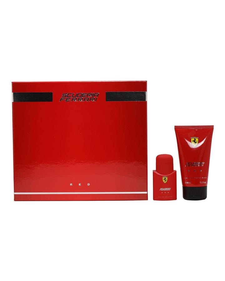 Ferrari Red Eau De Toilette And Hair/body Wash
