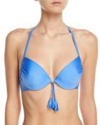 Tasseled Push-up Bikini Top