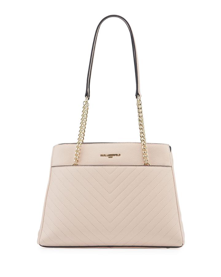 Charlotte Pebbled Tote Bag