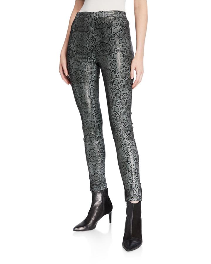 Darcy Pull-on Zip Leather