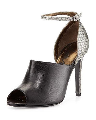Snake & Leather Glove