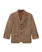 Wool-linen Princeton Herringbone Blazer,