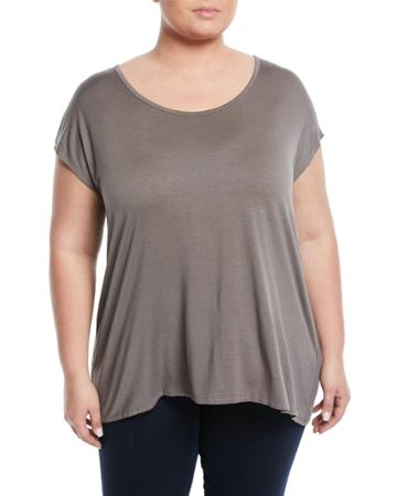 Cap-sleeve Relaxed Tee,