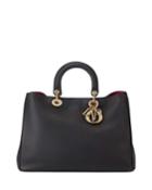 Lady Pebbled Leather Large Shopper Tote Bag