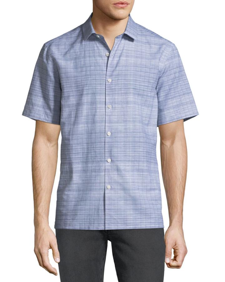 Men's Murray Crosshatch Short-sleeve