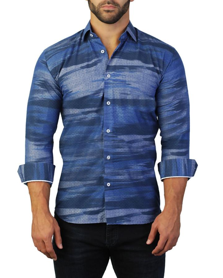 Men's Fibonacci Holes Blue