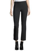 Flared Crop Ponte