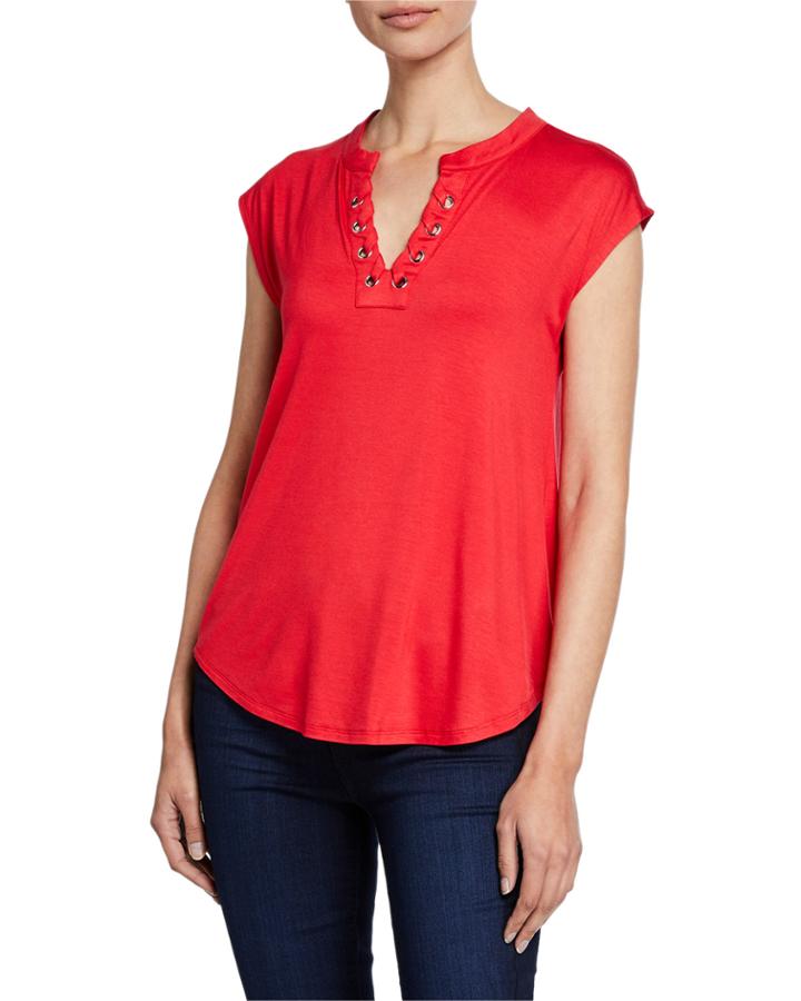 Lace-up Top
