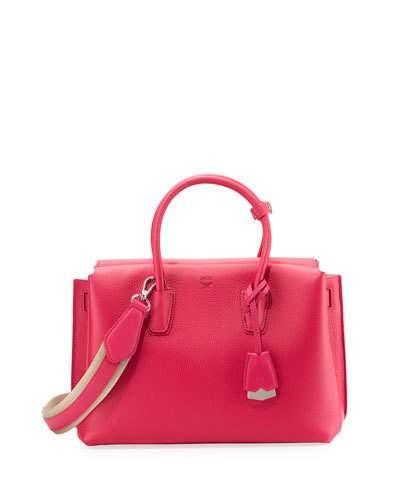 Milla Medium Folded Leather Tote Bag