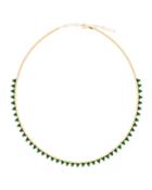Emerald Crystal Choker Necklace