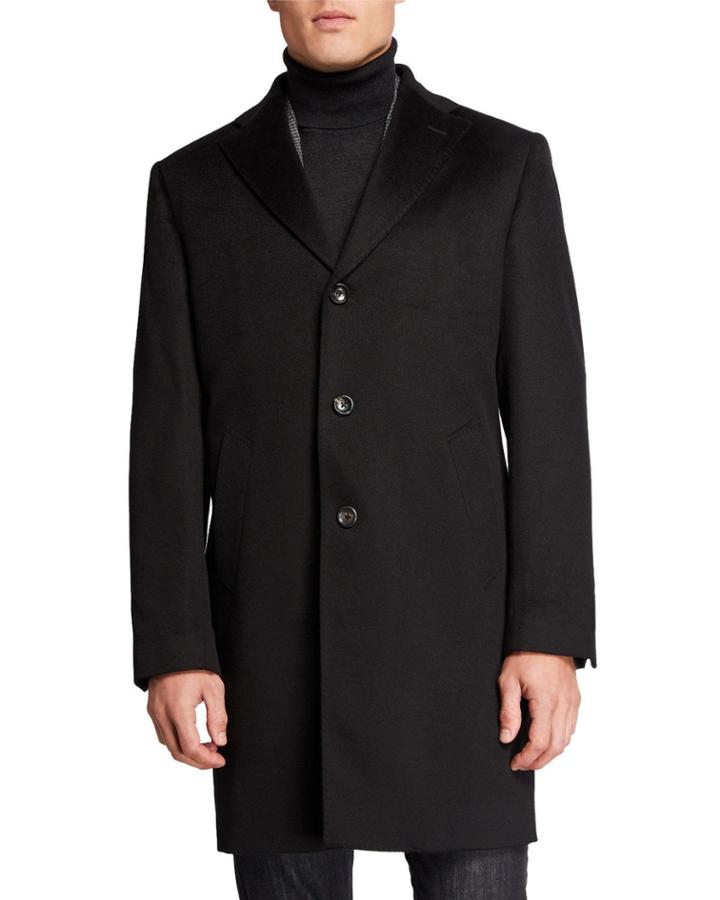 Men's Cashmere Topcoat