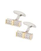Two-tone Segmented Bar Cuff