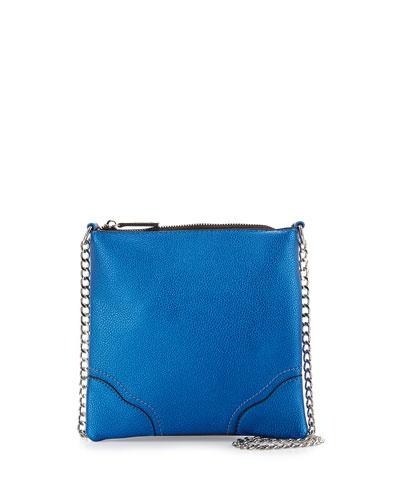 Heaven Chain-strap Crossbody Bag, Blue