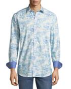 Classic-fit Watercolor-sky