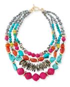 Four-strand Statement Necklace,