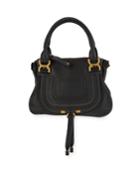 Marcie Pebbled Leather Top-handle Bag