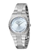 30mm Claudia Chain-bezel Watch W/ Bracelet