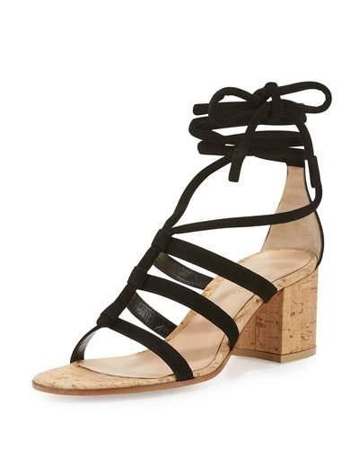 Cayman Lace-up Suede 60mm